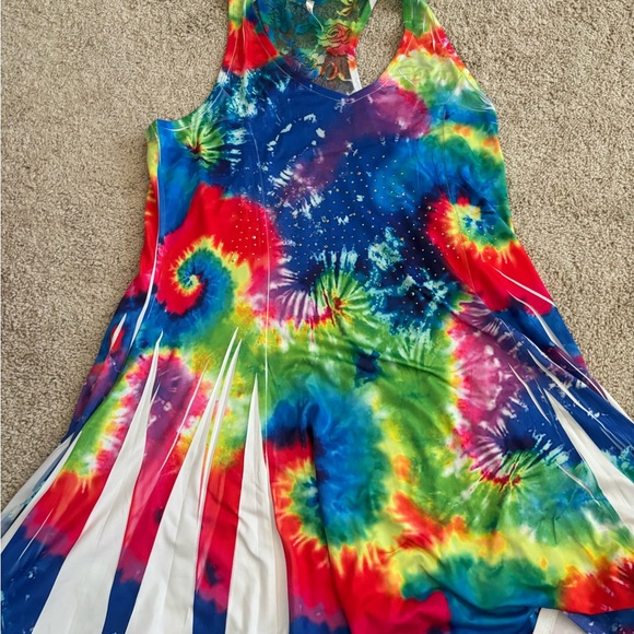 One size summer dress different color - Picture 3 of 3